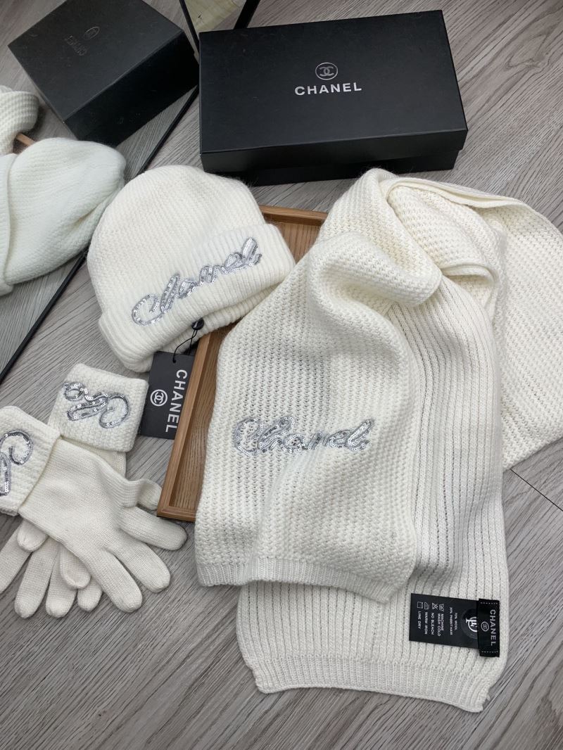 Chanel Caps Scarfs